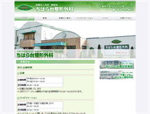 Tablet Screenshot of chiharadai-seikei.com